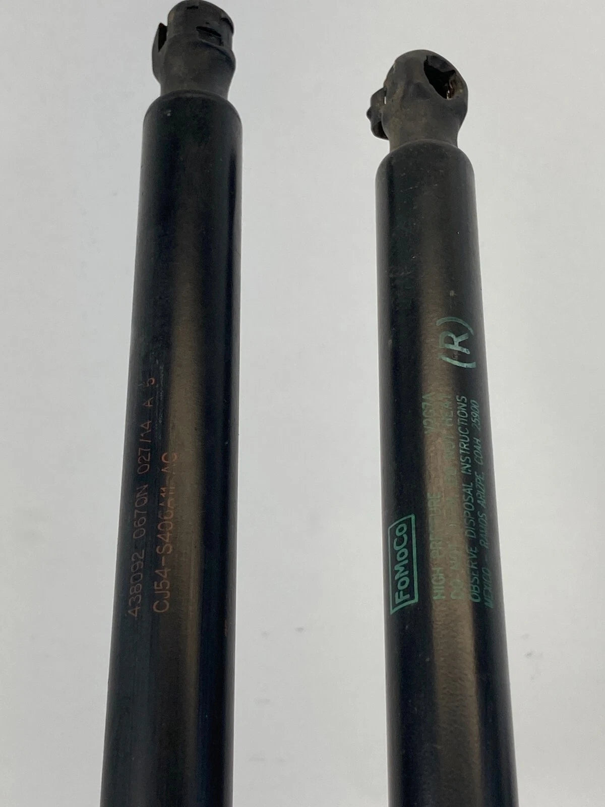 13-16 FORD ESCAPE REAR LIFTGATE SHOCKS STRUT SUPPORT PAIR SET CJ54-S406A10 OEM