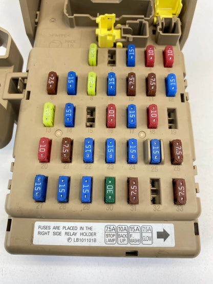 2009-2013 SUBARU FORESTER 2.5L INTERIOR DASH FUSEBOX FUSE BOX RELAY 82201FG010