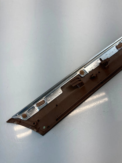 07-15 AUDI Q7 REAR LEFT INNER DOOR PANEL TRIM BEZEL MOLDING WOOD 4L0-867-419