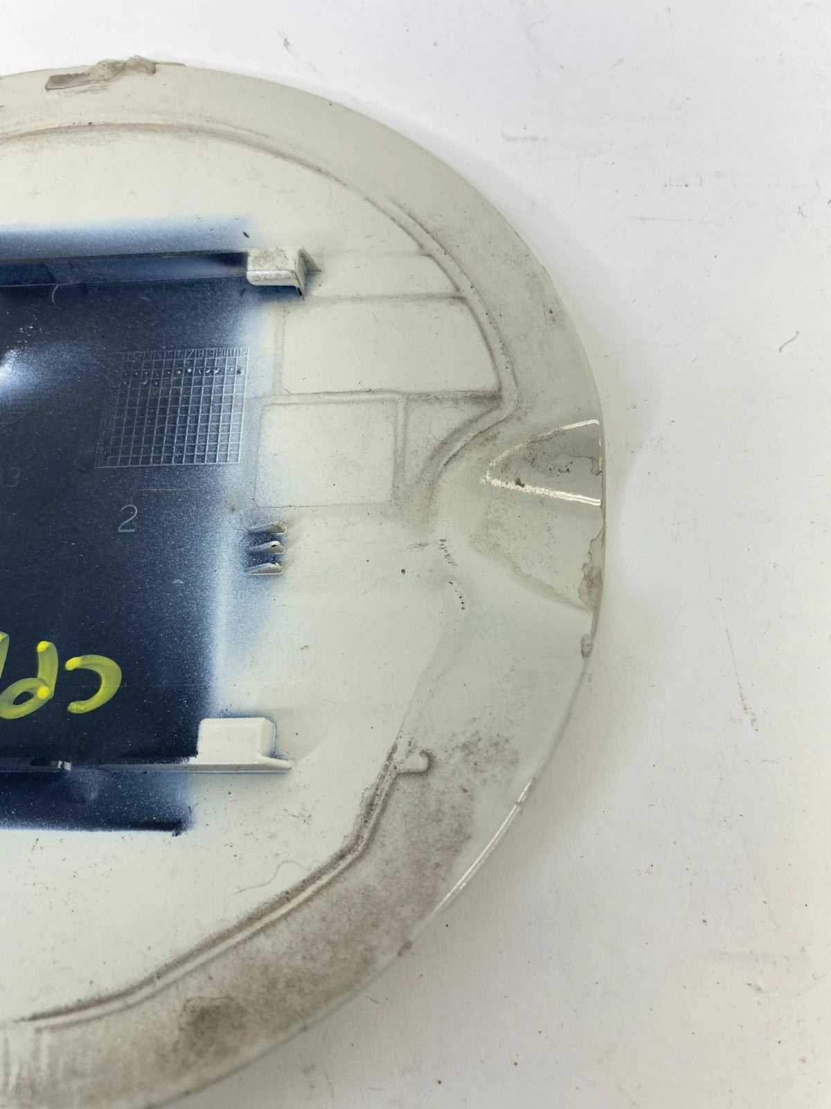 2007-2014 MINI COOPER FUEL GAS TANK FILLER DOOR COVER LID WHITE OEM 7-148-883