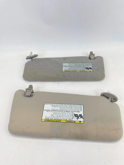 2009-2016 TOYOTA VENZA ROOF SUNVISOR SUN VISOR SHADE PAIR SET OEM