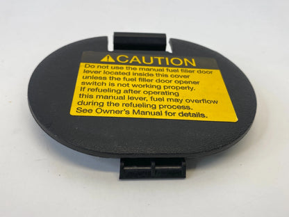 07-11 TOYOTA CAMRY HYBRID 2.4L FUEL FILLER DOOR MANUAL RELEASE ACCESS COVER OEM