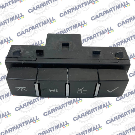 2008-2010 Saturn Vue SUV Dash Info Information Display Switch Control 60465184