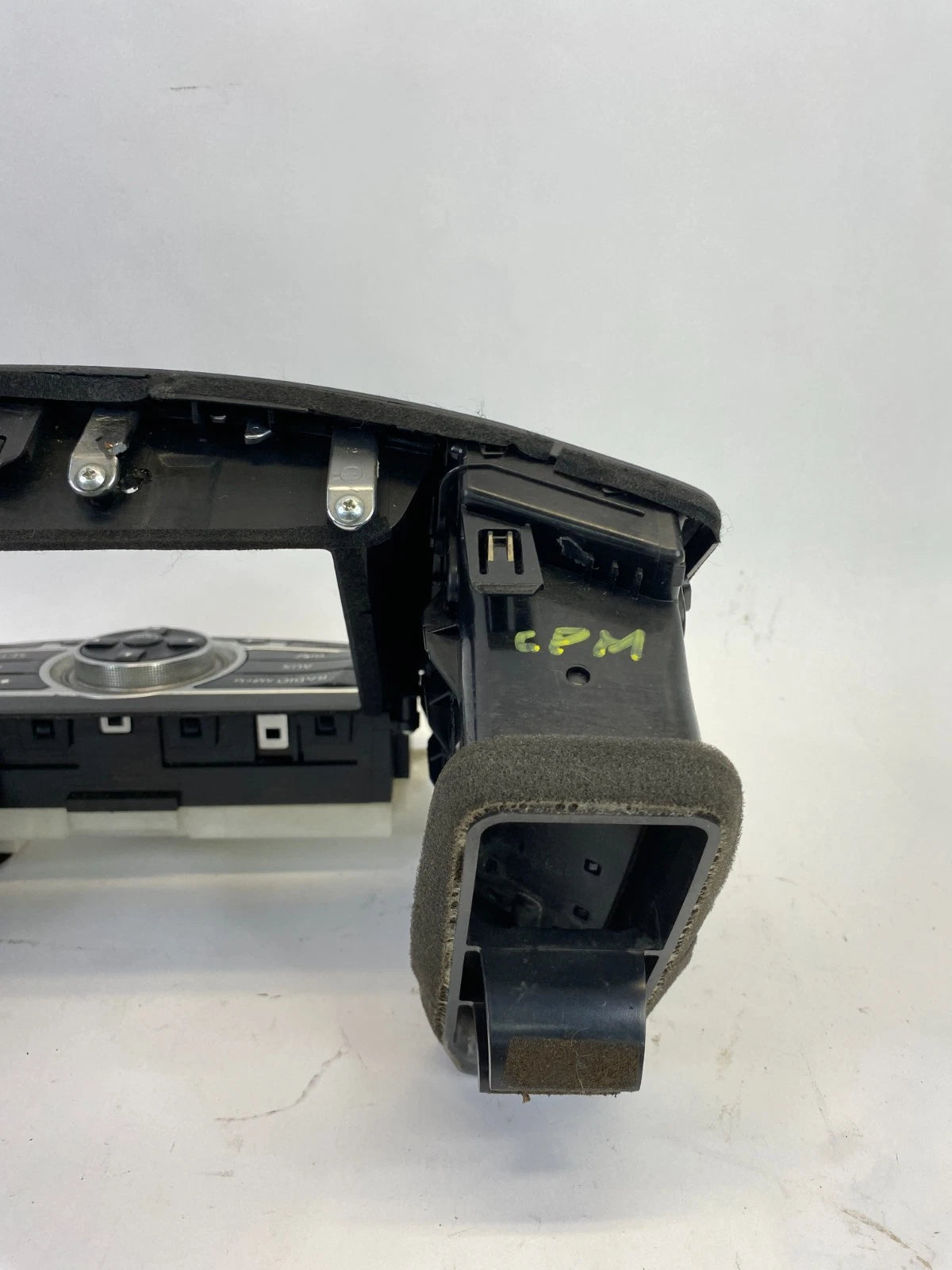 2007 2008 INFINITI G35 SEDAN FACEPLATE RADIO INFO DISPLAY CONTROL 28395JK60B OEM