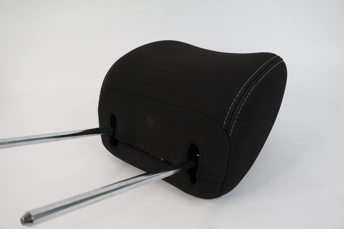 2012 2013 KIA SOUL FRONT HEADREST PAIR BLACK CLOTH DRIVER PASSENGER OEM