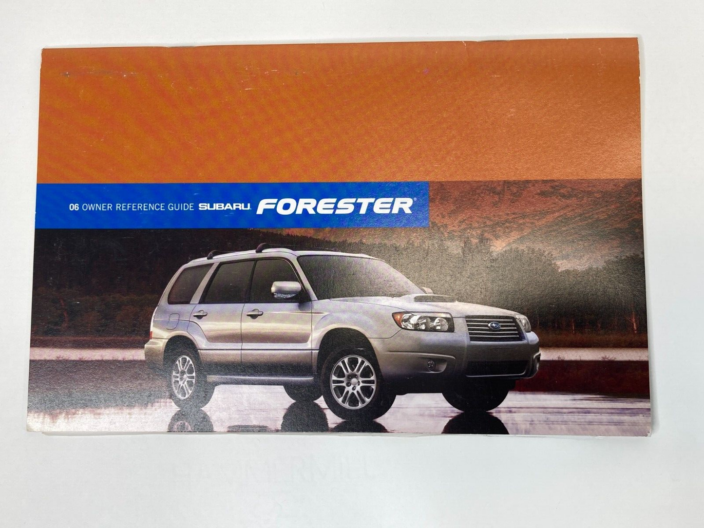 2006 Subaru Forester Owners Manual Guide Book Warranty Information W Case