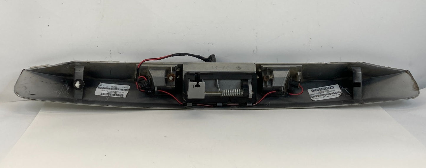 2009-2017 Jeep Patriot Trunk Tailgate Lid License Plate Bezel Trim Molding