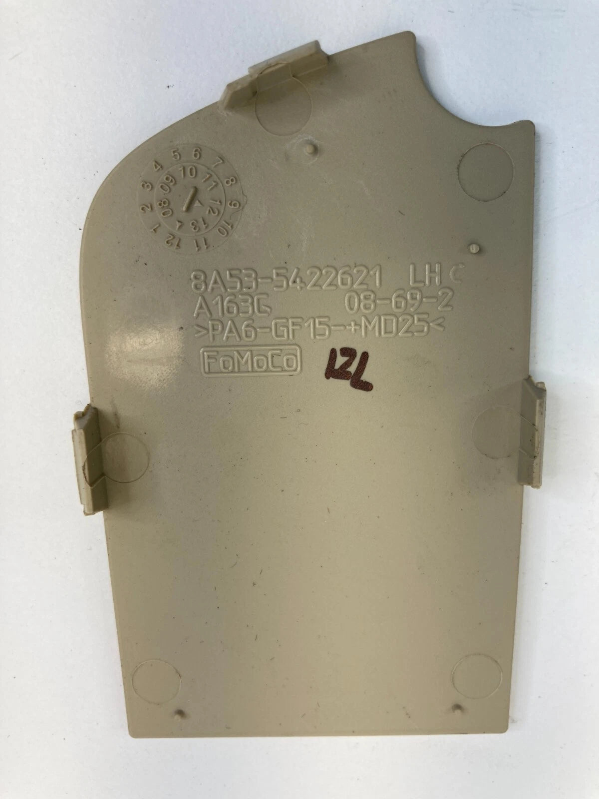 2011-2015 EXPLORER TAURUS REAR LEFT INNER DOOR HANDLE BEZEL CAP 8A535422621 OEM