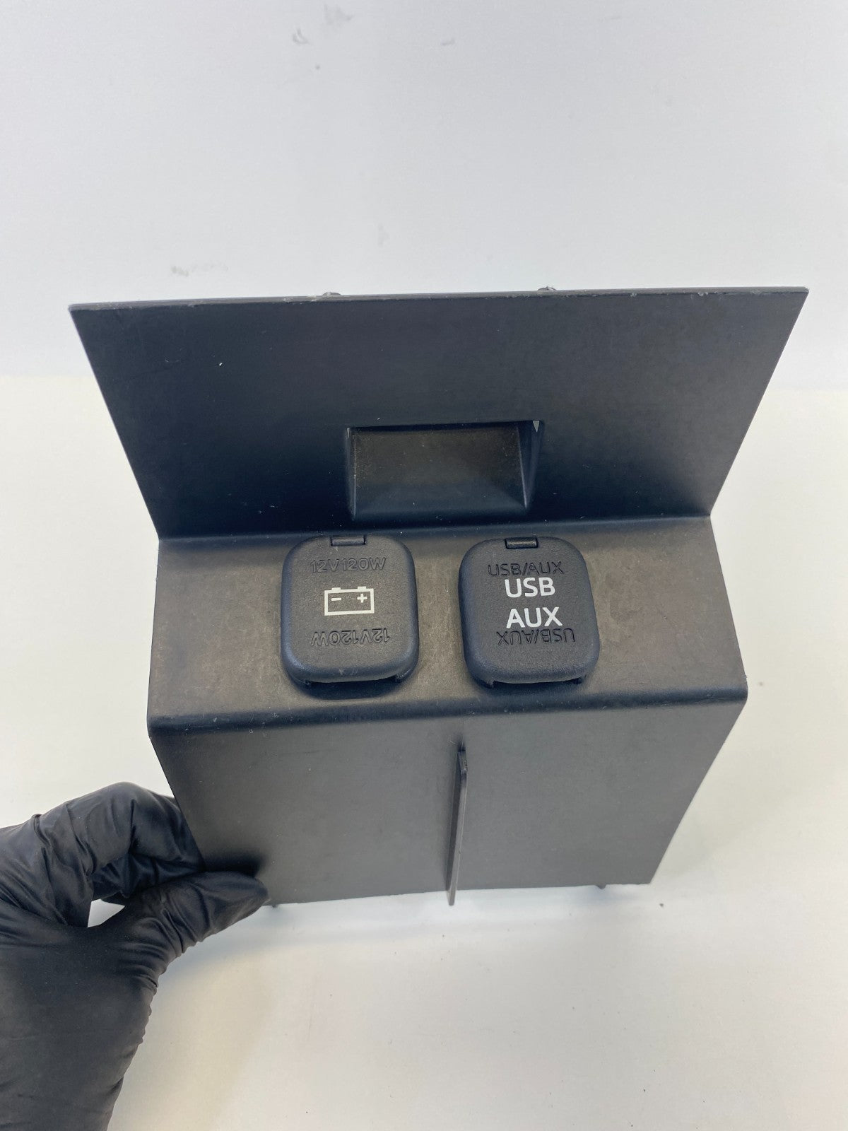 2013-2015 Mazda CX-5 CX5 Center Console AUX USB Power Outlet Port Socket Trim