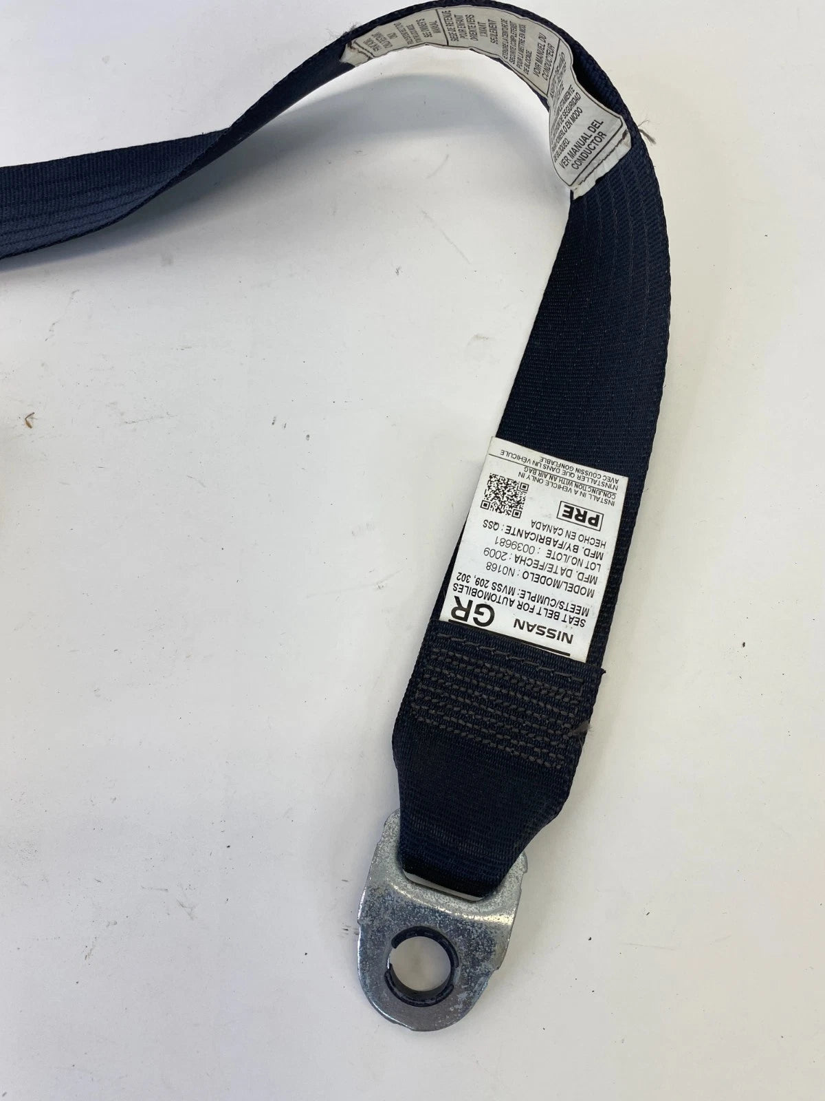 2007-2009 NISSAN ALTIMA SEDAN FRONT RIGHT PASSENGER SEAT BELT RETRACTOR UNIT OEM