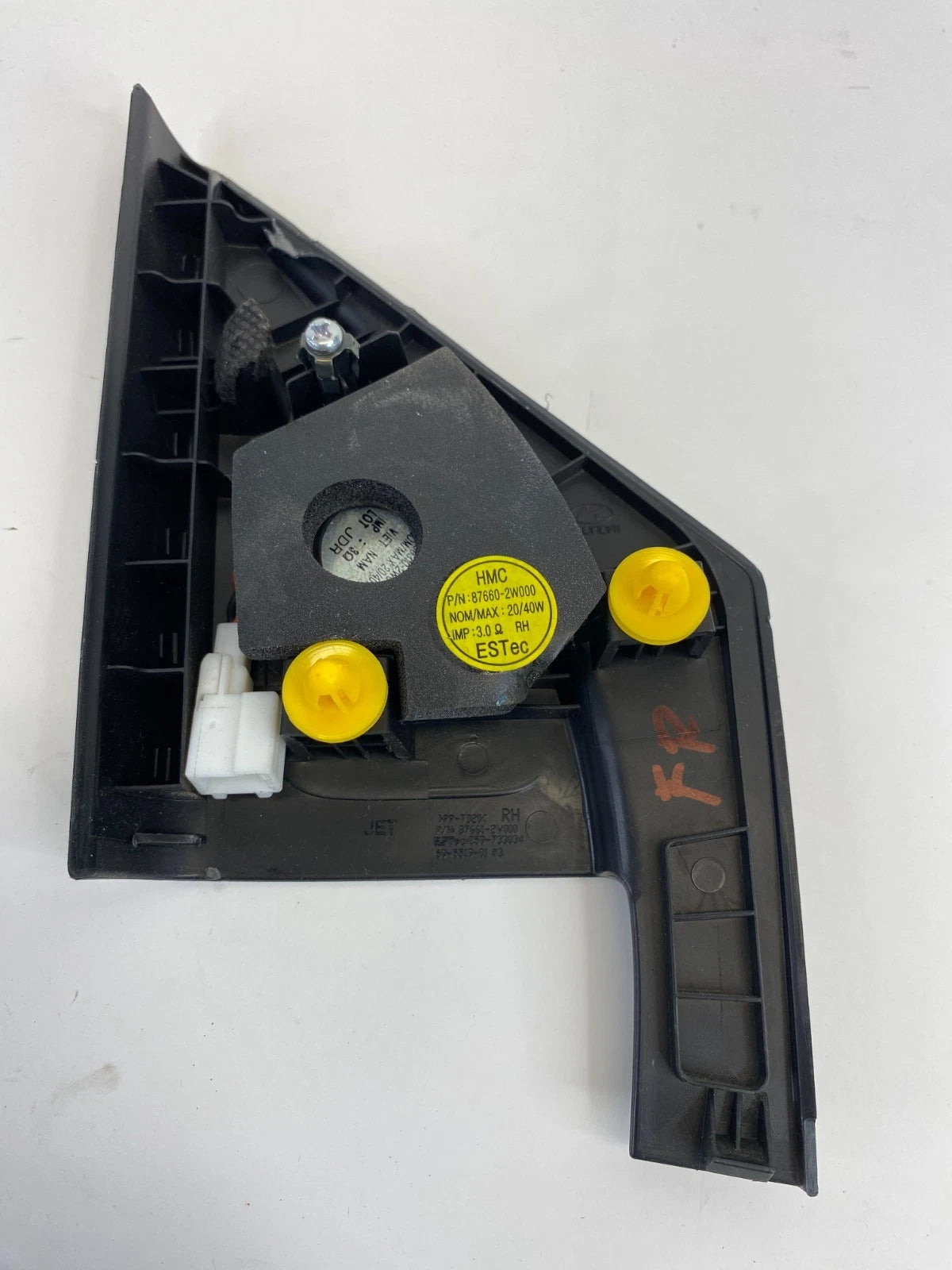 13-19 HYUNDAI SANTA FE PASSENGER RIGHT INTERIOR MIRROR CORNER COVER 87660-2W000