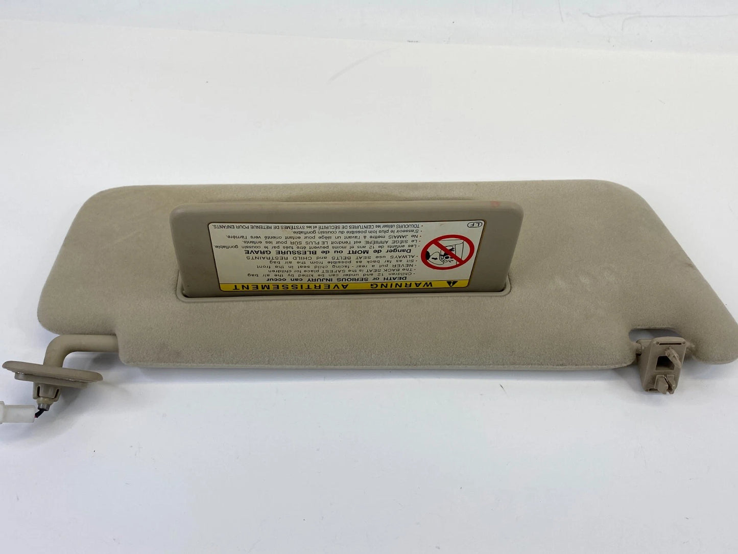 1999-2003 LEXUS RX300 ROOF FRONT RIGHT SIDE SUNVISOR SUN VISOR SHADE W/ MIRROR