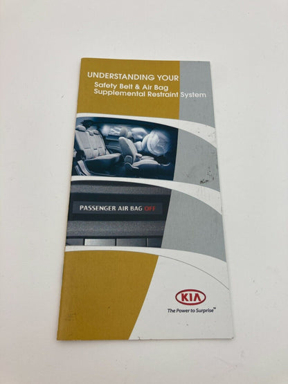 2007 07 Kia Optima Owners Guide Warranty & Consumer Information Book Manual OEM