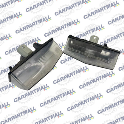 2004-2015 TOYOTA PRIUS REAR TRUNK LICENSE PLATE LIGHT LAMP PAIR SET OEM