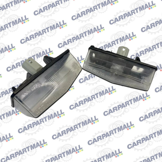 2004-2015 TOYOTA PRIUS REAR TRUNK LICENSE PLATE LIGHT LAMP PAIR SET OEM