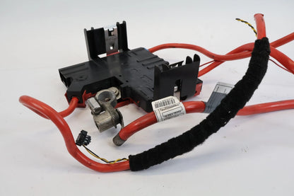 11-16 BMW 528i REAR POSITIVE BATTERY CABLE TERMINAL MODULE FUSE BOX 9240490 OEM
