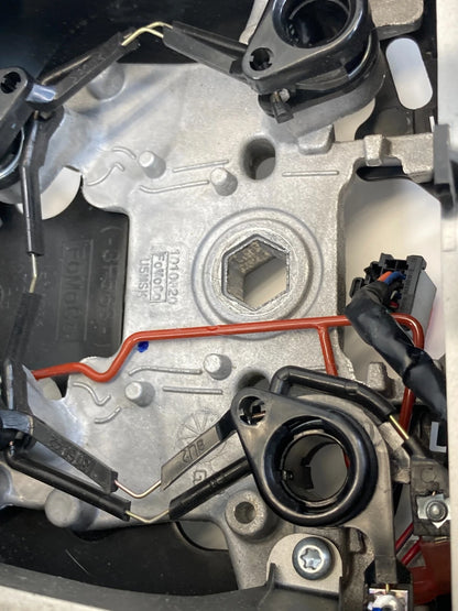 09-12 FORD FLEX STEERING WHEEL W/ CRUISE PHONE CONTROL & WOOD TRIM 8A83-3F563