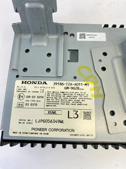 2013-2015 HONDA ACCORD AUDIO RADIO AMP AMPLIFIER PIONNER 39186-T2A-A01-M1 OEM