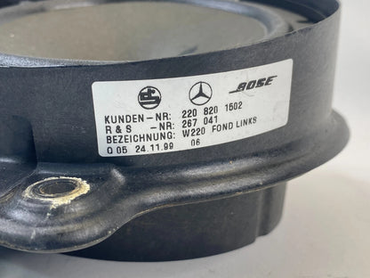 2000-2006 MERCEDES-BENZ S500 REAR LEFT DOOR AUDIO SISTEM SPEAKER 2208201502 OEM