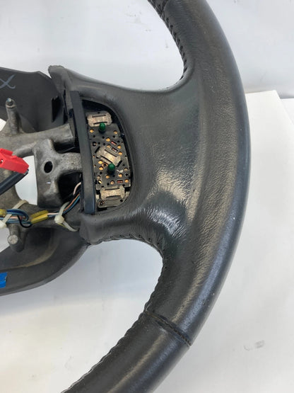 97-04 FORD F-150 XLT STEERING WHEEL W/ CRUISE CONTROL BUTTONS F81A3F563BBW OEM