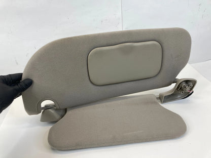 07-09 FORD EXPEDITION FRONT LEFT SUNVISOR SUN VISOR SHADE W/ ILLUMINATE MIRROR