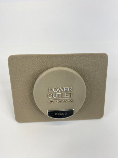 07-13 Acura MDX Center Console Power Outlet Socket Trim Cover Bezel 83404STX OEM