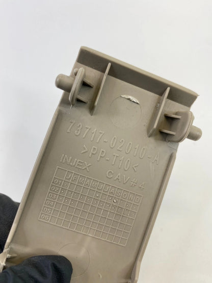 2003-2008 TOYOTA COROLLA REAR CHILD ANCHOR SEAT COVER TRIM CAP 73717-02010 OEM