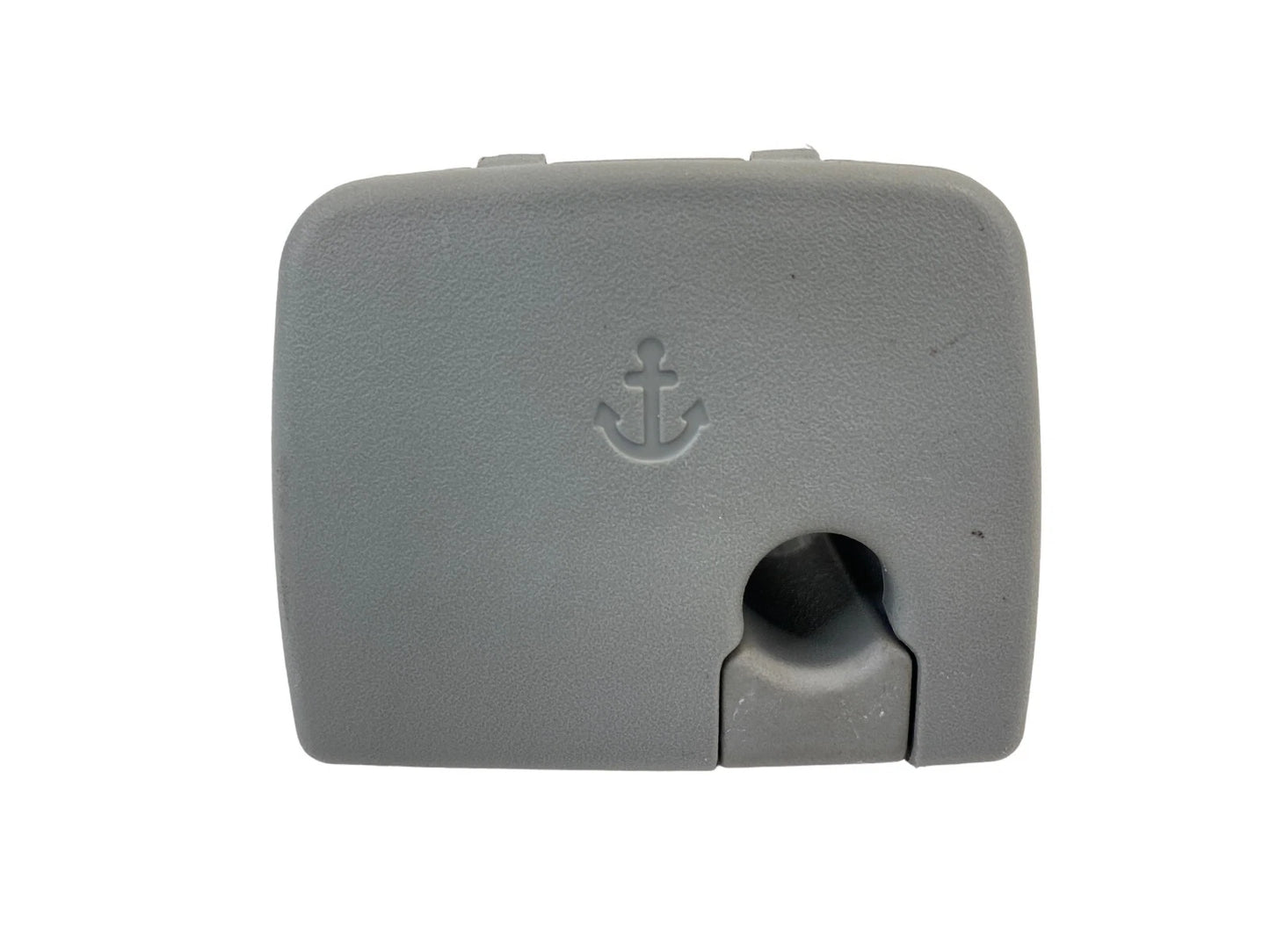 2004-2006 CADILLAC SRX REAR 2ND SEAT SAFETY ANCHOR HOOK COVER TRIM CAP OEM