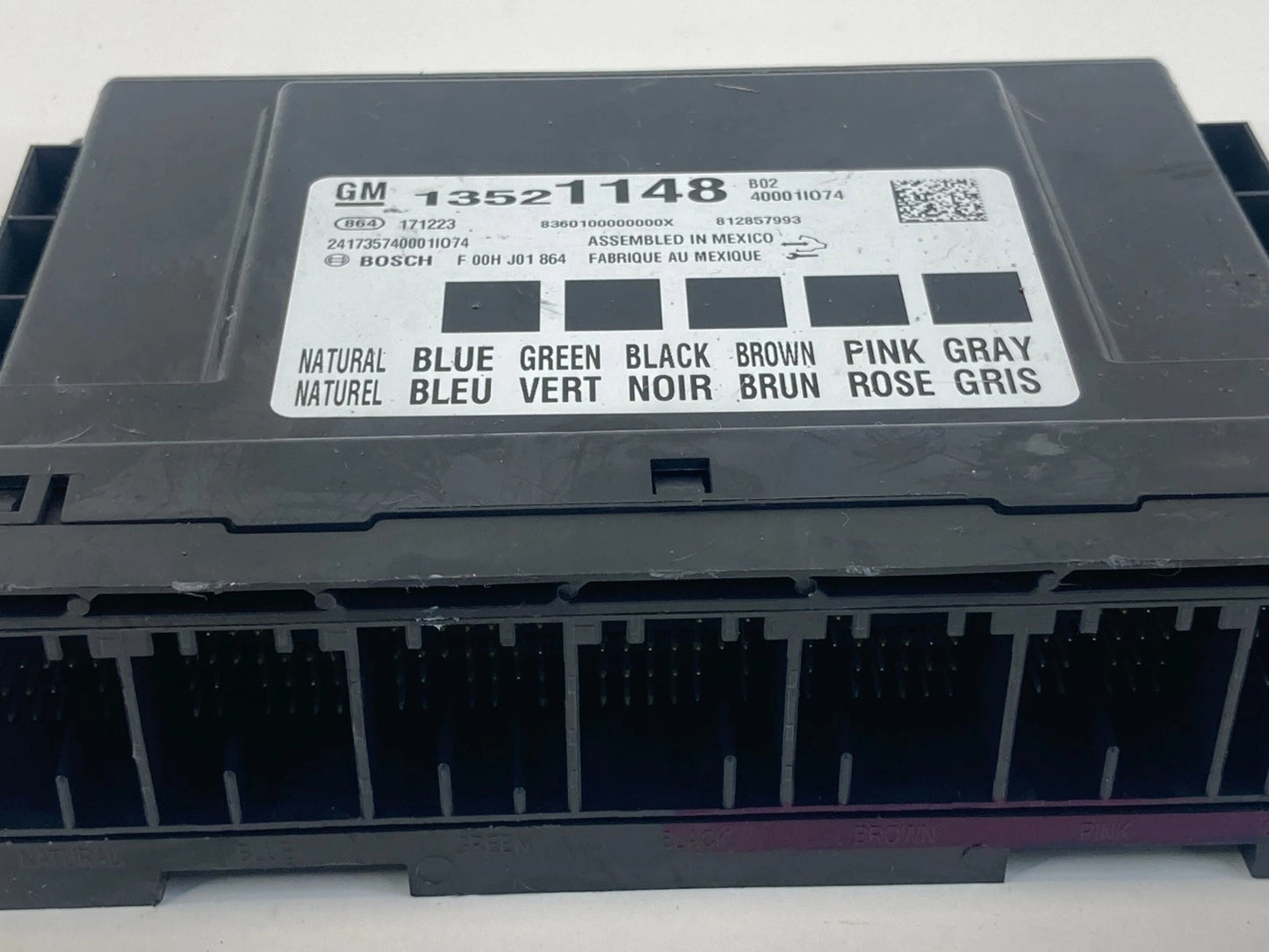 2015-2020 Chevrolet Trax Body Computer Control Module BCM BCU 13521148 OEM
