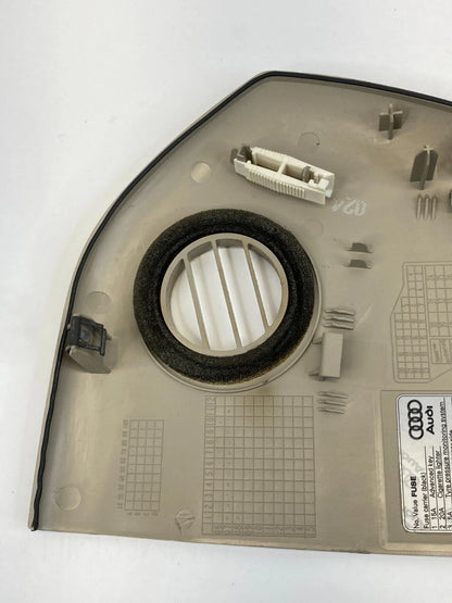 2007-2011 AUDI A6 DASH RIGHT PASSENGER SIDE END CAP COVER 4F2-857-086 OEM
