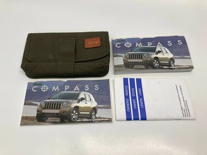 2007 07 JEEP COMPASS OWNER'S MANUAL & WARRANTY INFORMATION SET W/ CASE OEM