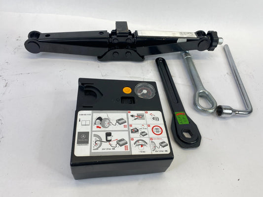 2010-2015 MERCEDES-BENZ GLK350 EMERGENCY SPARE TIRE JACK TOOK KIT SET OEM