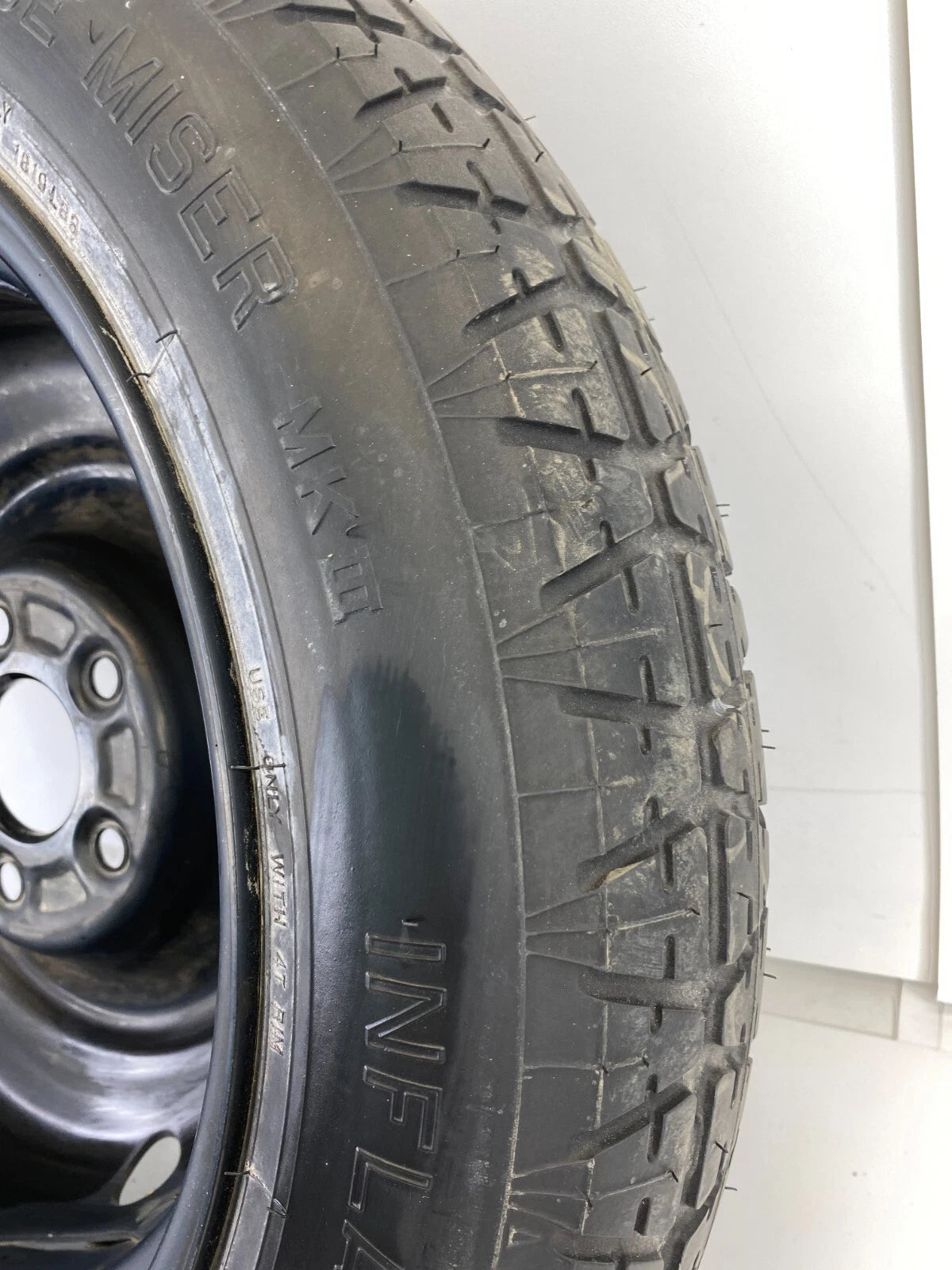 1999-2004 ACURA RL SPARE TIRE WHEEL RIM COMPACT DONUT T135/80/D16 101M OEM