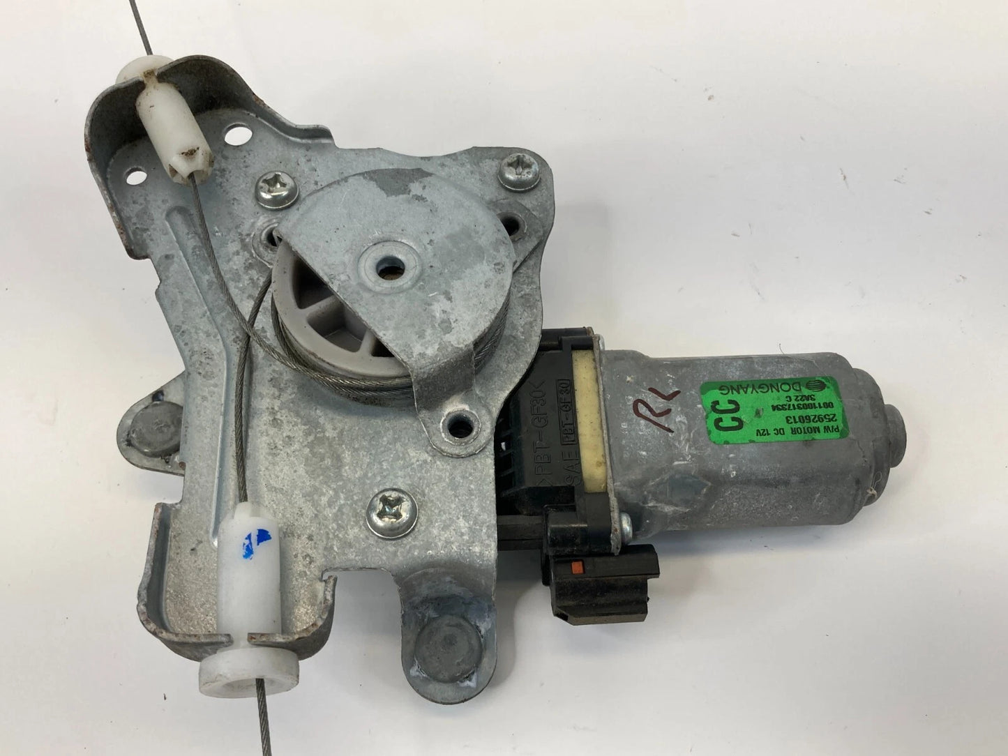 2012-2015 CHEVROLET CAPTIVA SPORT REAR LEFT DOOR POWER WINDOW MOTOR 25926013 OEM