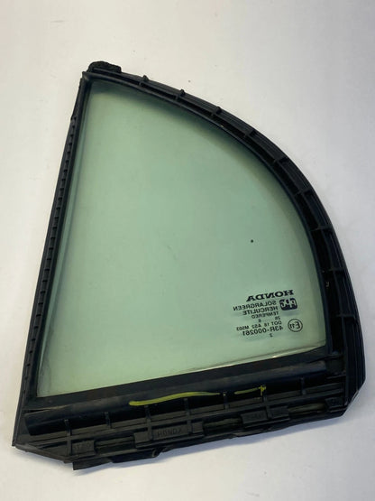 2006-2011 HONDA CIVIC REAR DOOR QUARTER WINDOW REAR RIGHT OEM FACTORY 43R-000261