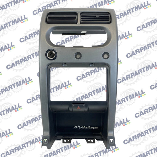 2003 2004 NISSAN XTERRA SE RADIO BEZEL CLIMATE TRIM A/C VENTS 68260-7Z900 OEM