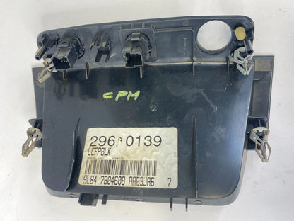 08-12 FORD ESCAPE CENTER DASH POCKET TRACTION SWITCH AUX TRIM OEM 9L84-7804608