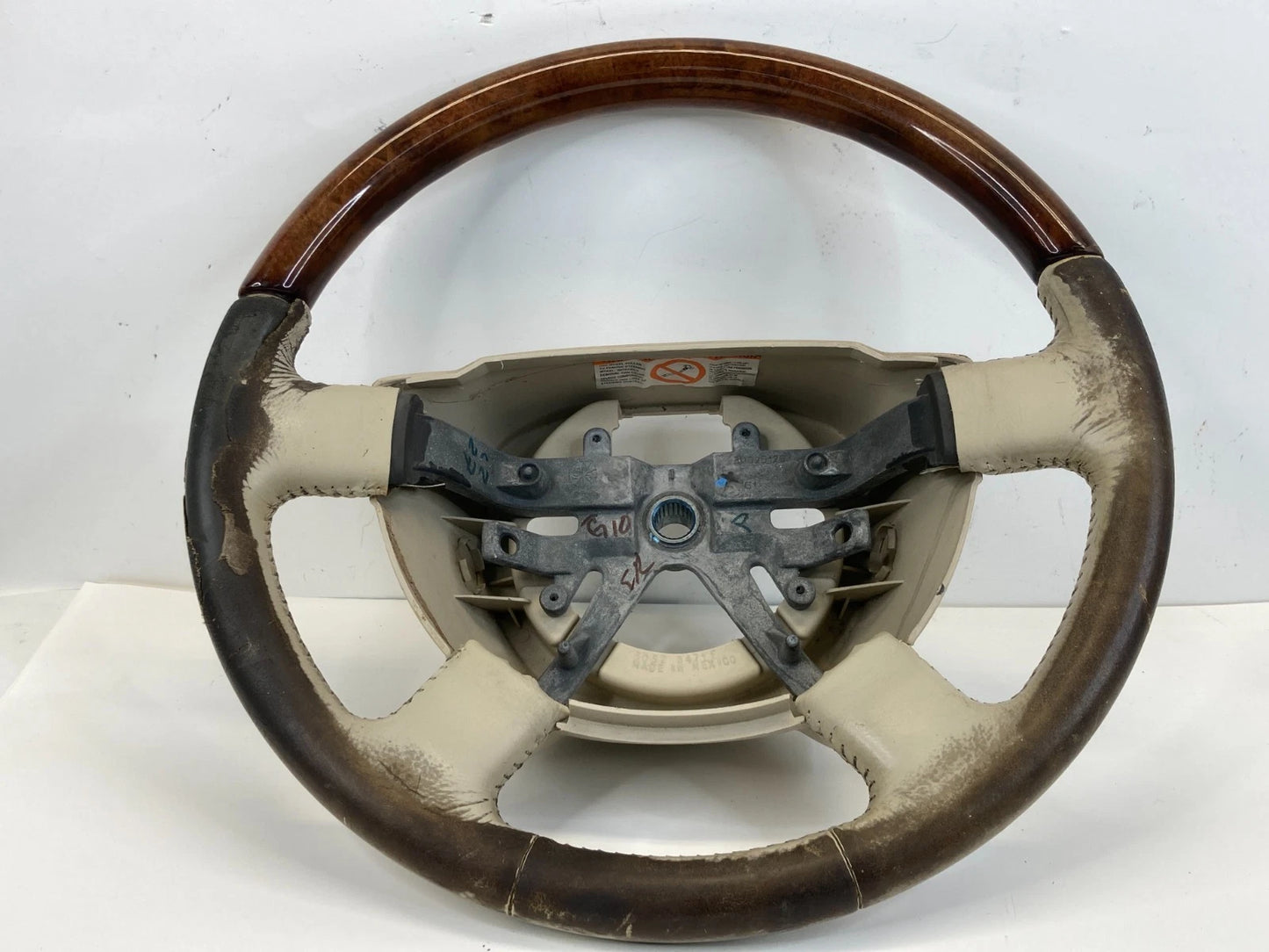 02 03 04 LINCOLN NAVIGATOR STEERING DRIVER WHEEL ASSEMBLY 3032-8471E OEM