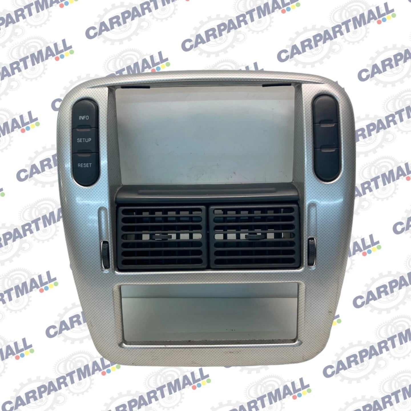 2002-2005 MERCURY MOUNTAINEER CENTER DASH RADIO TRIM BEZEL AC VENT 4L24-7804 OEM