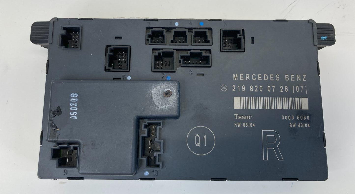 2006 Mercedes-Benz CLS500 Front Right Door Control Module Unit 219-820-07-26 OEM