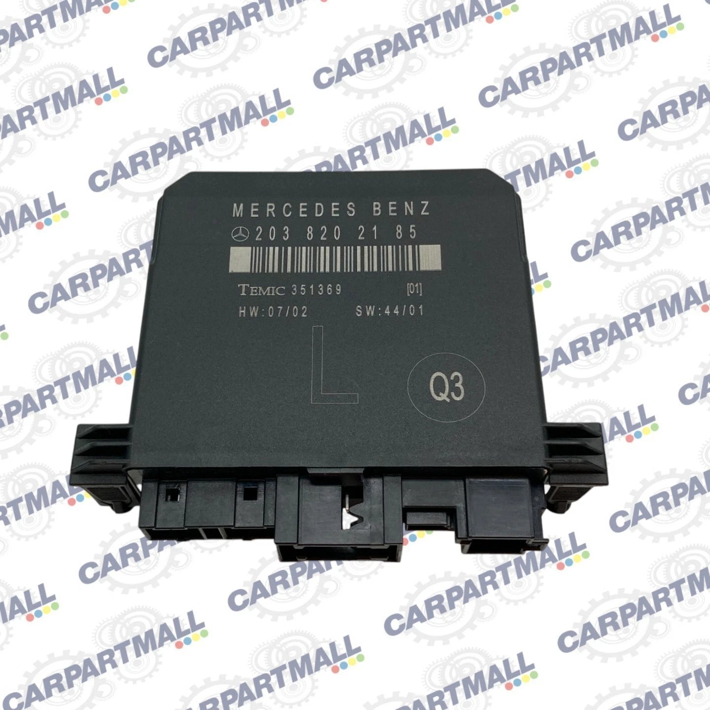 2001-2005 MERCEDES BENZ C320 SEDAN REAR LEFT DOOR CONTROL MODULE OEM 2038202185