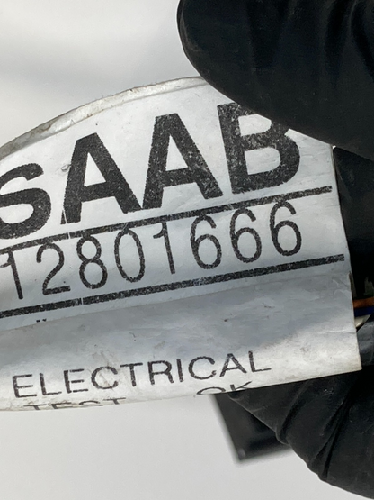2003-2011 Saab 9-3 93 Sedan Front Right Side Door Wire Wiring Cable 12801666 OEM