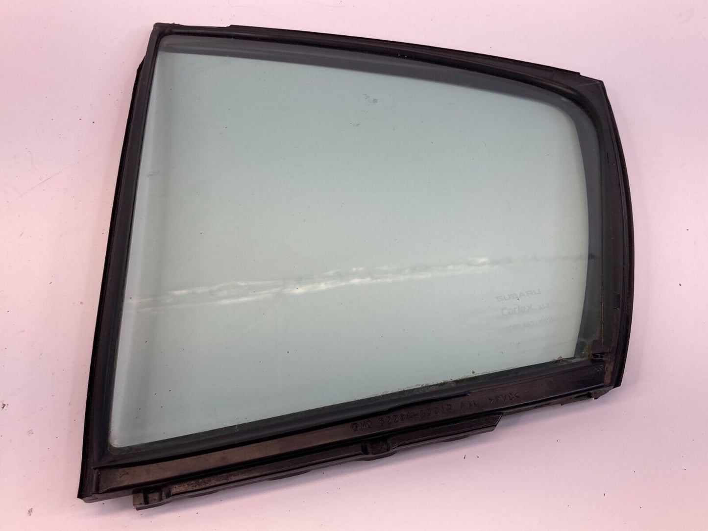 2010-2014 Subaru Legacy Sedan Rear Left Door Quarter Window Glass 62284-AJ01B