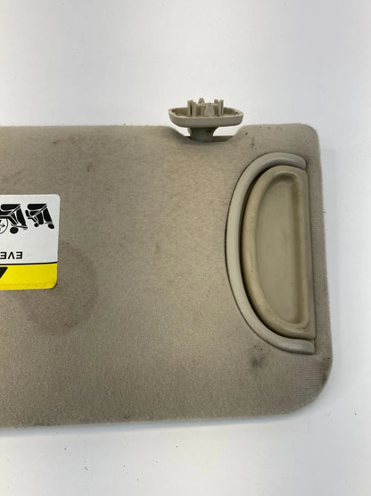 2009 2010 MITSUBISHI GALANT W/O SUNROOF RIGHT PASSENGER SUNVISOR SUN VISOR BEIGE