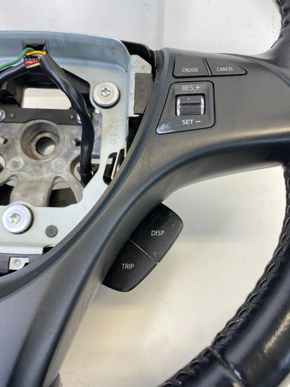 2010-2013 SUZUKI KIZASHI STEERING WHEEL WITH AUDIO & CRUISE CONTROL LEATHER OEM