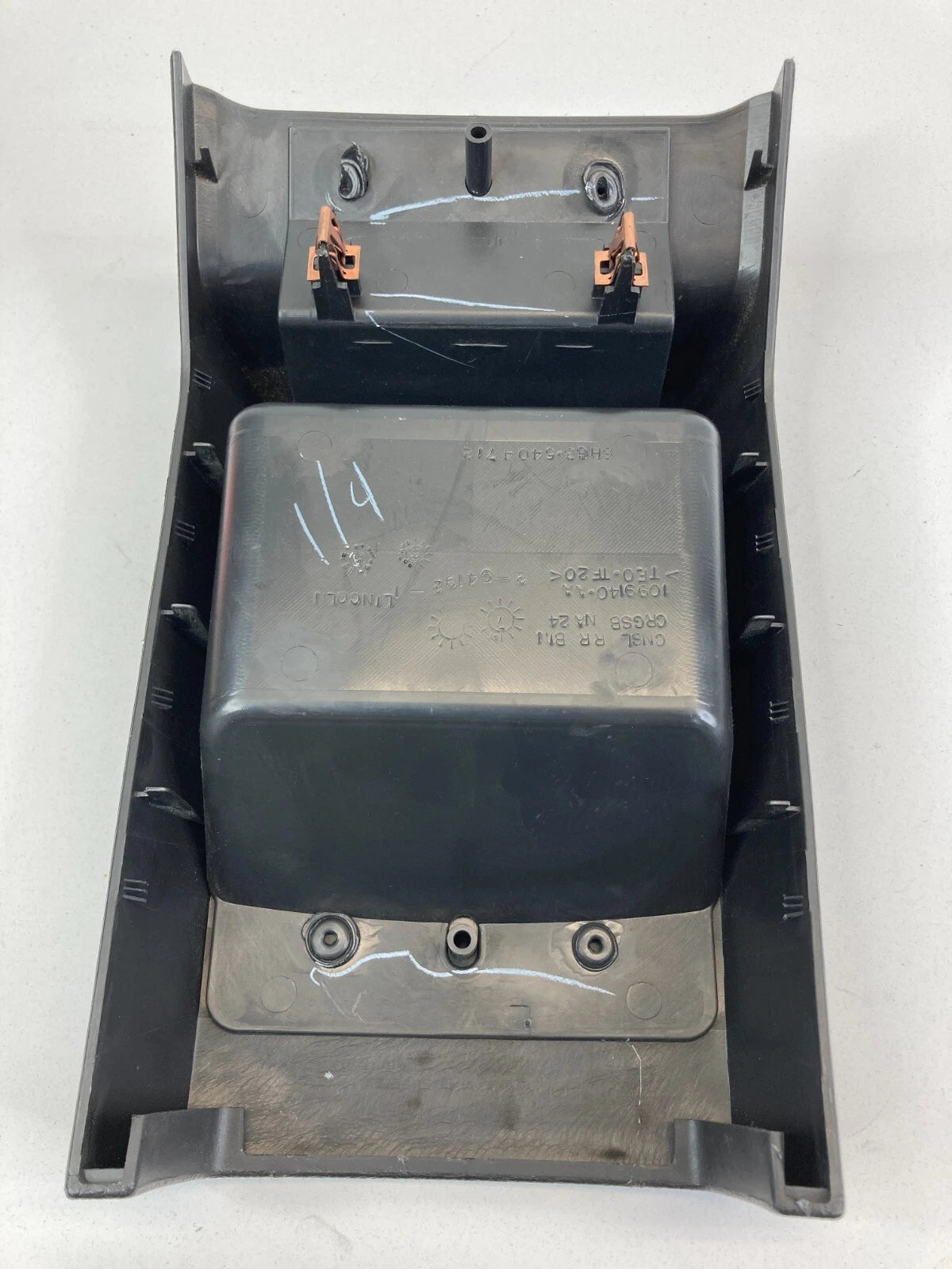 2007-2009 LINCOLN MKZ CENTER CONSOLE REAR TRIM PANEL COVER BEZEL 6H63-5404712