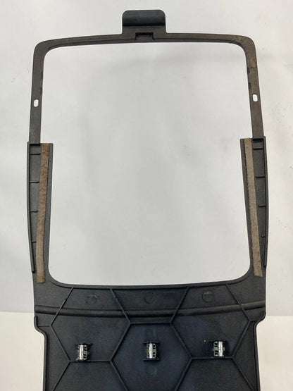 2009-2012 CHEVROLET TRAVERSE SUV FLOOR CENTER CONSOLE UPPER TRIM PLATE 1615742