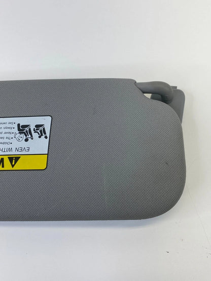2014-2017 HYUNDAI ACCENT ROOF LEFT DRIVER SIDE SUNVISOR VANITY SHADE GRAY OEM