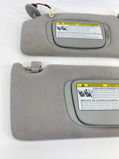 2007-2009 LEXUS RX350 SUV LEFT & RIGHT SUN VISOR SHADE SET PAIR W/ ILLUMINATED