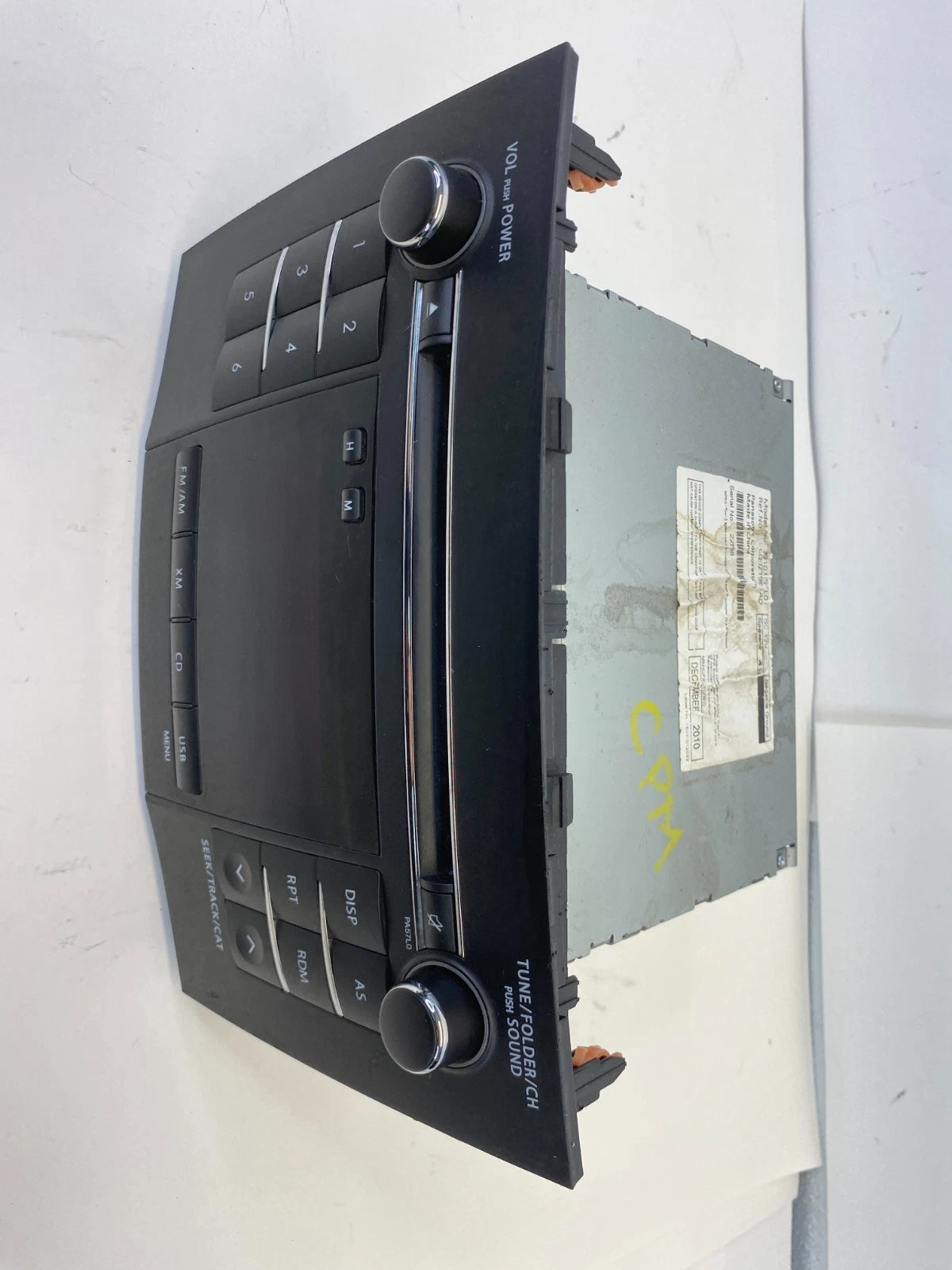 2010-2013 SUZUKI KIZASHI RADIO RECEPTOR AM FM CD ASSEMBLY OEM 39101-57L01